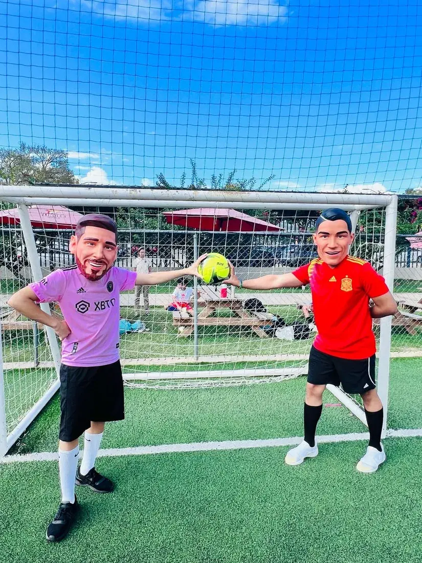 Messi y Ronaldo